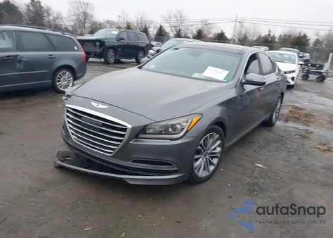 2015 Hyundai Genesis 3.8 из США, поврежденный, VIN KMHGN4JE6FU059245
